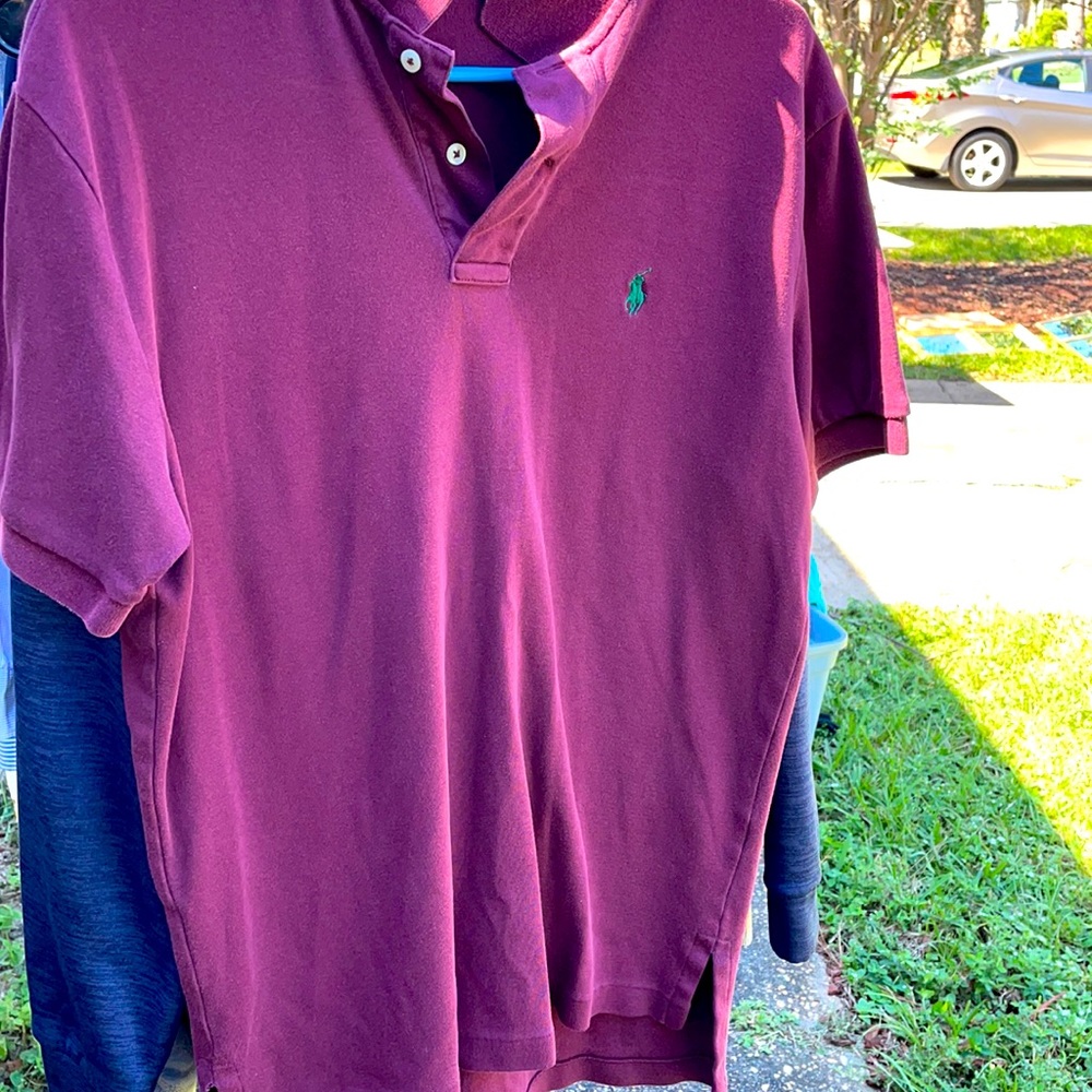 Polo by Ralph Lauren- purple polo